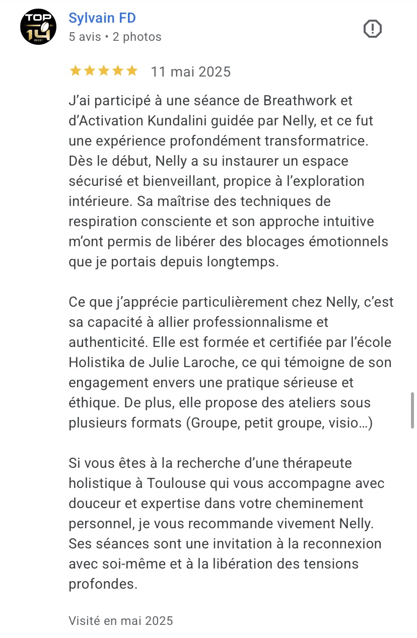 Avis Google de Sylvain FD