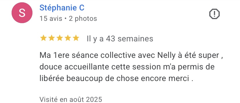 Avis Google de Stéphanie C